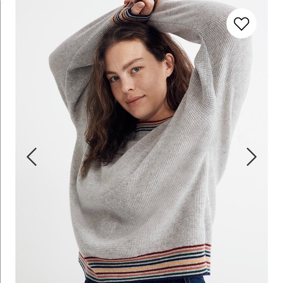 Madewell Sweaters - Madewell gray oversized Cashmere Sweater